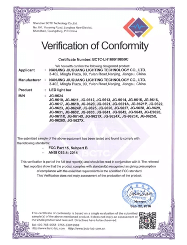 CERTIFICATION