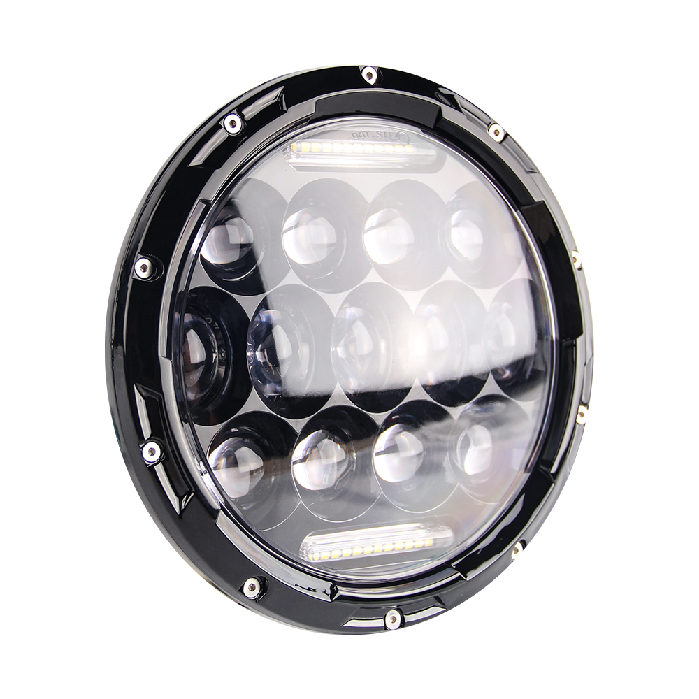 Ultra mince 7 pouces DOT SAE Ange Eye Eye Tour Headlight JG-J005T