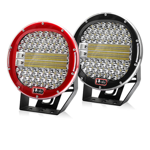 Projecteurs de perles lumineuses intégrées à double rangée de 9 pouces JG-903L