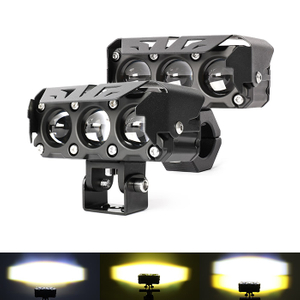 3 lentilles de projecteur HI / Bourse des feux de conduite auxiliaires JG-993-3HP