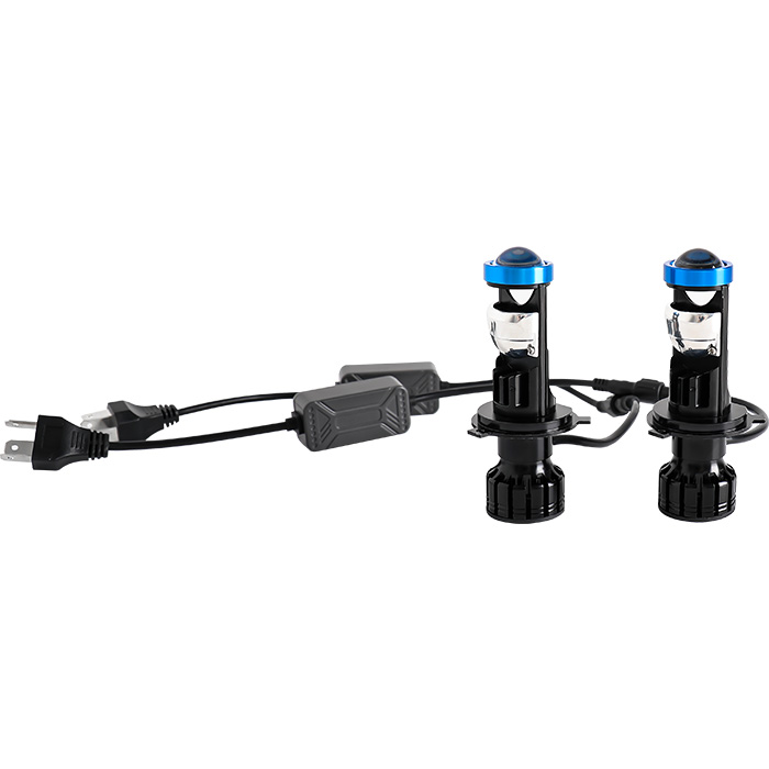 Ampoule de phare de projecteur H4 Mini Led avec ventilateur JG-Y10
