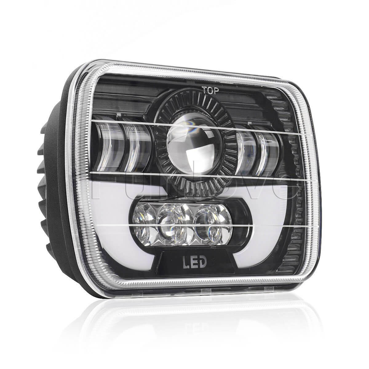Rectangle GMC 5x7 Angel Eye LED Phillight JG-T002N
