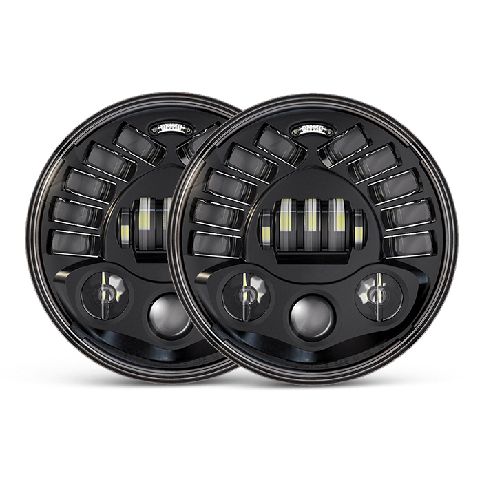 Matrix 7 pouces LED Moto Phare de rechange J001N