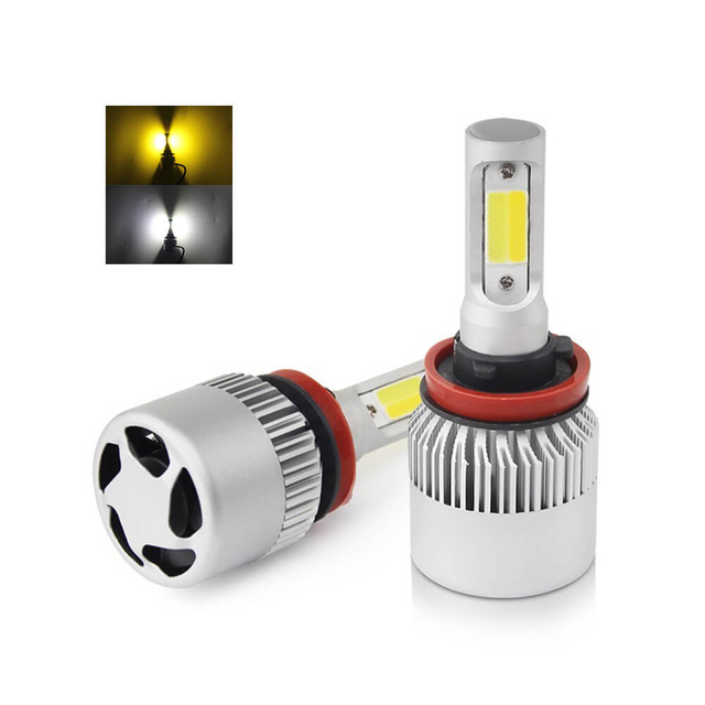 Ampoules de phares LED COB bicolores JG-S2 COB