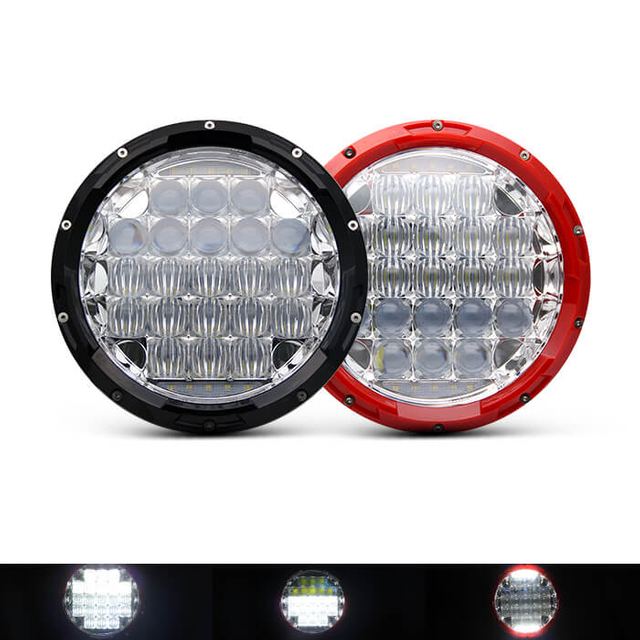 Phare LED pour Jeep Wrangler J005b